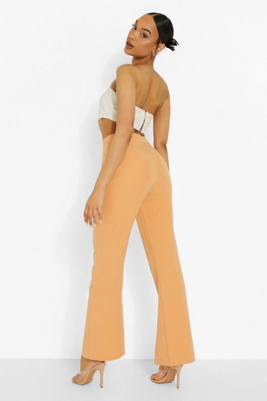 boohoo Tailored Split Front Slim Fit Trousers 2