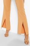 boohoo Tailored Split Front Slim Fit Trousers thumbnail 4