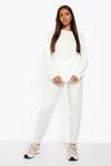 boohoo Crew Neck Knitted Jumper Tracksuit thumbnail 1