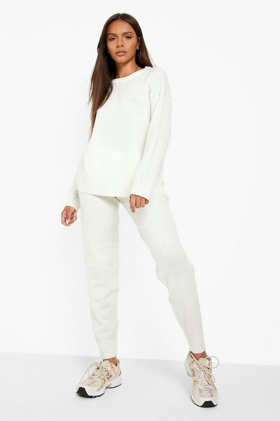 boohoo Crew Neck Knitted Jumper Tracksuit 3
