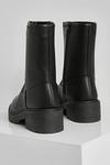 boohoo Wide Fit Chunky Calf High Boots thumbnail 4