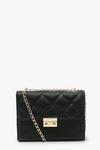 boohoo Quilted Chain Strap Cross Body Bag thumbnail 1