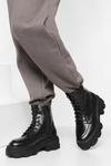 boohoo Extreme Chunky Sole Hiker Boots thumbnail 1