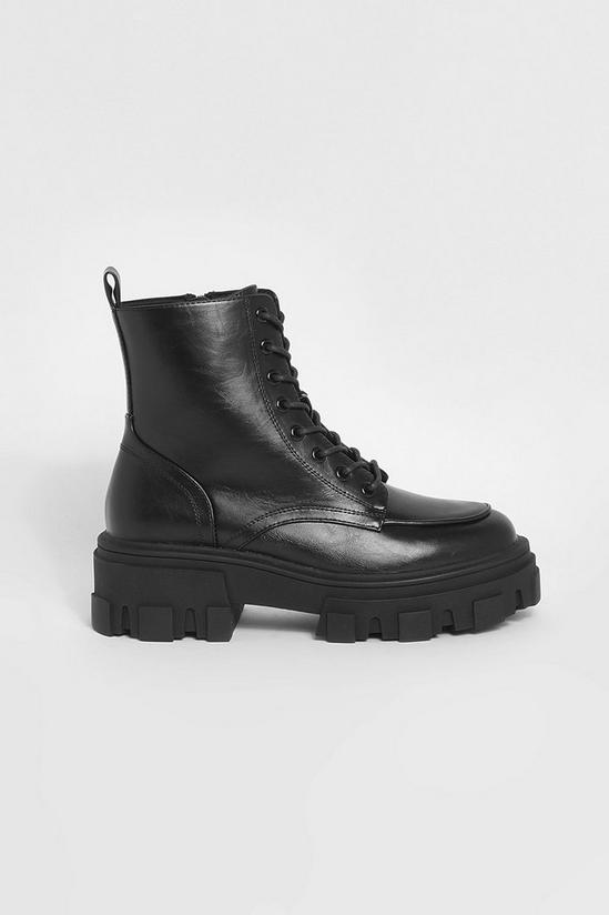 boohoo Extreme Chunky Sole Hiker Boots 2