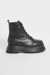 boohoo Wide Fit Extreme Chunky Ankle Hiker Boots thumbnail 2