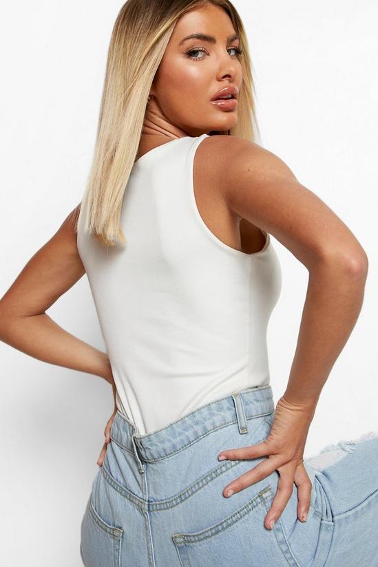 boohoo High Waisted Extreme Ripped Mom Jeans 4