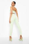 boohoo Checkerboard Halter & Slim Fit Trousers thumbnail 2