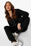 boohoo Knitted Hoodie Tracksuit thumbnail 1