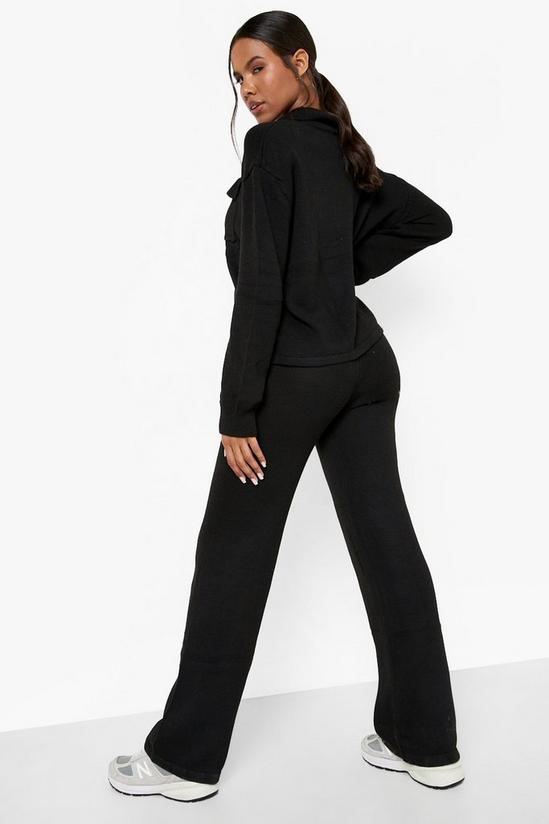 boohoo Knitted Shacket Co-ord 2