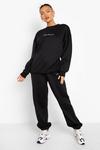 boohoo Oversized Embroidered Woman Sweater thumbnail 3