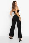 boohoo Cut Out Strappy Wide Leg Jumpsuit thumbnail 2
