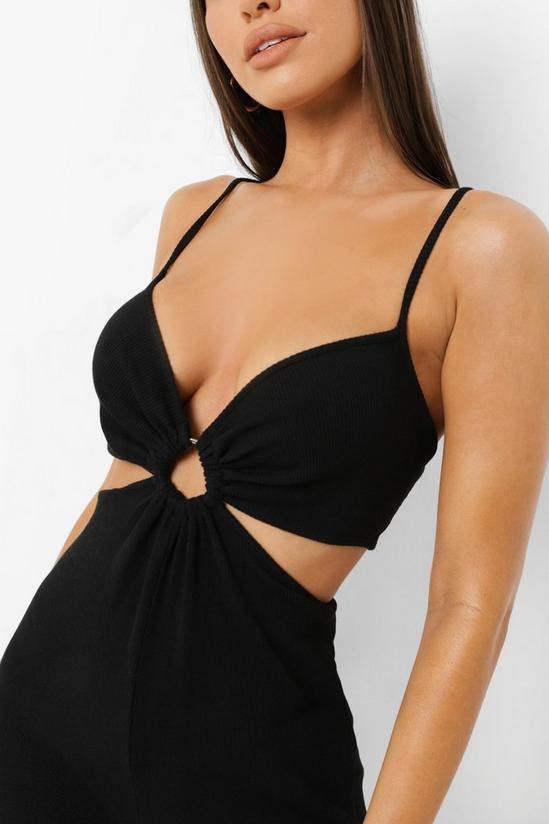 boohoo Cut Out Strappy Wide Leg Jumpsuit 4