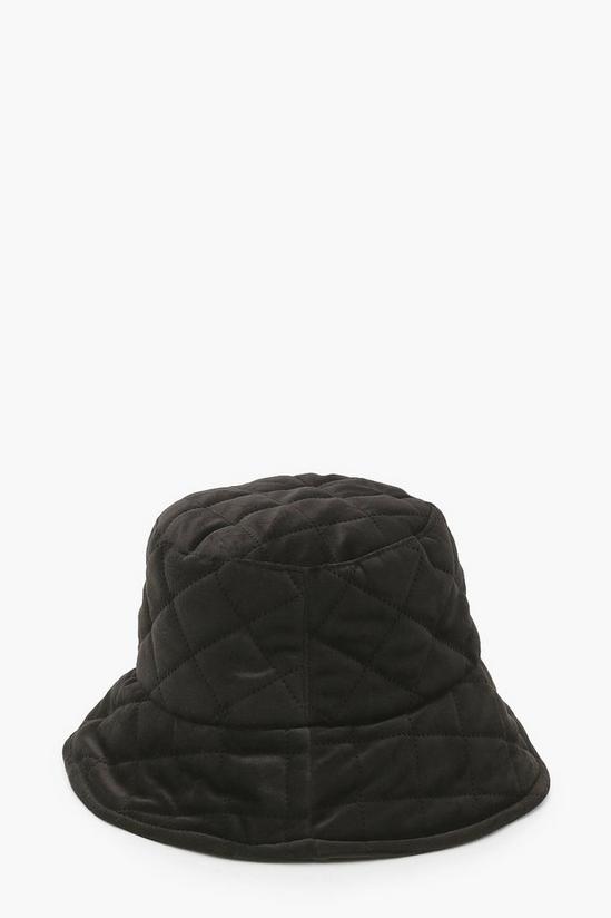 boohoo Soft Brushed Quilted Bucket Hat 2