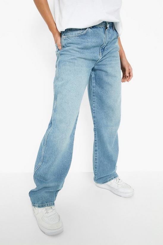 boohoo Mid Rise Boyfriend Fit Jeans 4