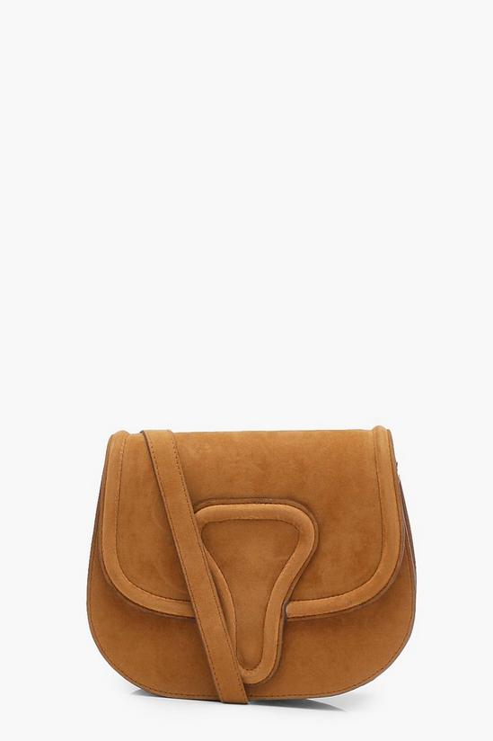 boohoo Rounded Cross Body With Buckle Detail 1