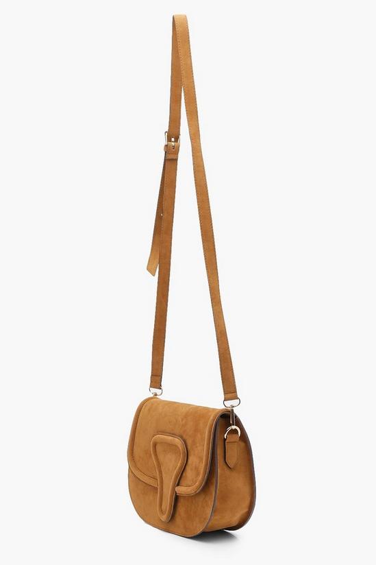 boohoo Rounded Cross Body With Buckle Detail 2