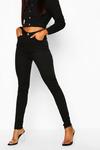 boohoo High Waisted Classic Stretch Skinny Jeans thumbnail 4