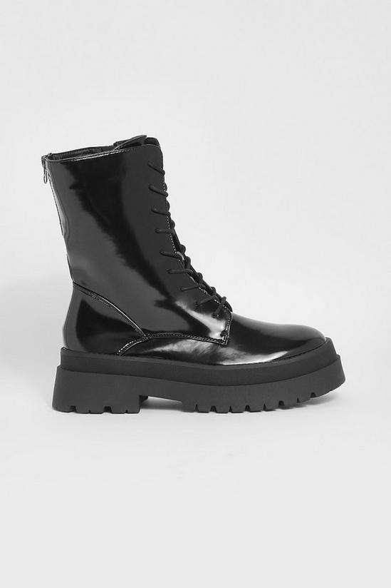 boohoo High Ankle Hiker Boots 2
