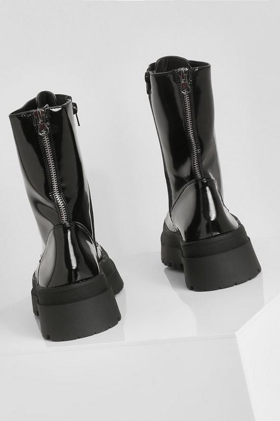 boohoo High Ankle Hiker Boots 4