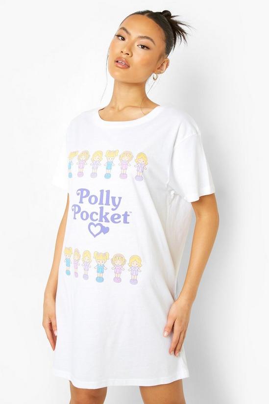boohoo Polly Pocket Graphic Licence T Shirt Dress 1