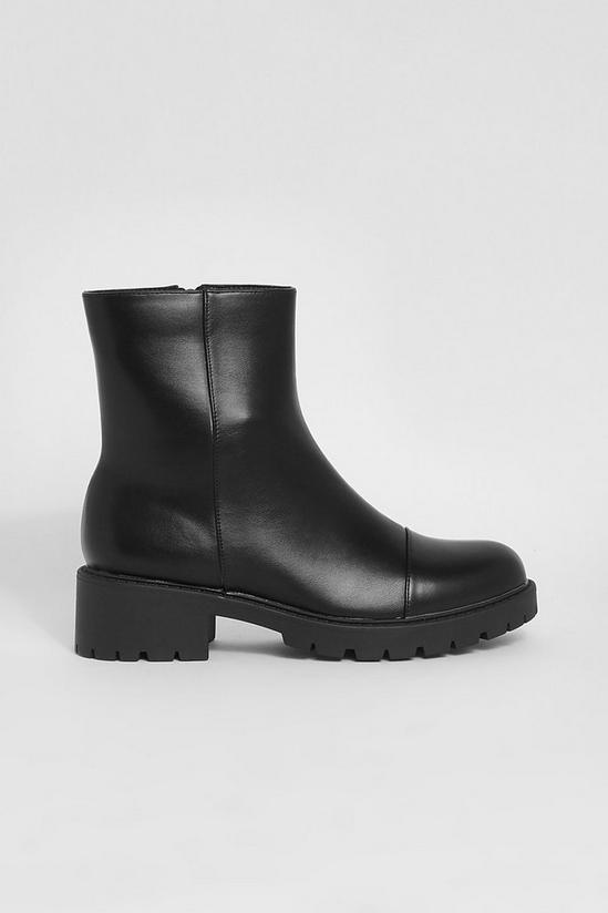 boohoo All Over Pu Ankle Boots 2