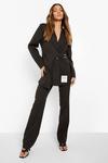 boohoo Cut Out Detail Tailored Trouser thumbnail 6