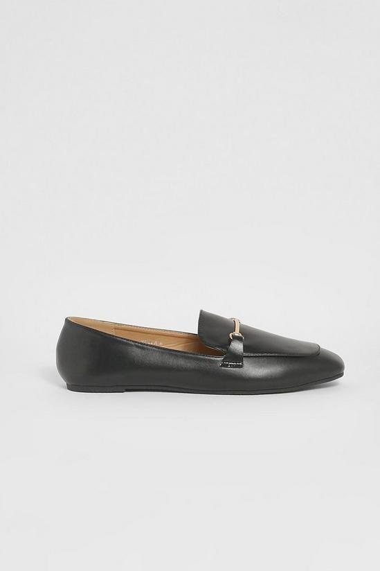 boohoo Gold Bar Detail Loafers 2