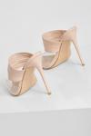 boohoo Wide Fit Layered Strap Clear Court Heels thumbnail 4