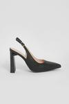 boohoo Pointed To Heel Court Shoes thumbnail 2