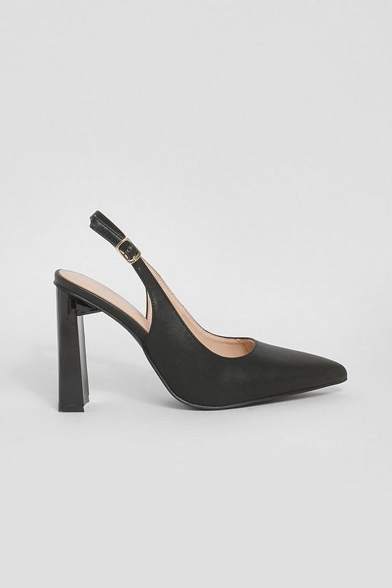 boohoo Pointed To Heel Court Shoes 2