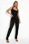 boohoo Shimmer Tailored Trousers thumbnail 3