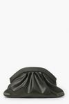 boohoo Oversized Ruched Clutch Bag thumbnail 1
