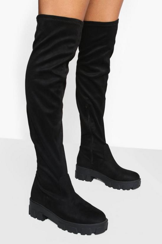 boohoo Wide Fit Over The Knee Boots 1