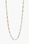 boohoo Two Tone Chain Link Necklace thumbnail 1