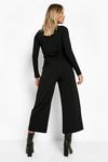 boohoo Belted Wide Leg Culottes thumbnail 2