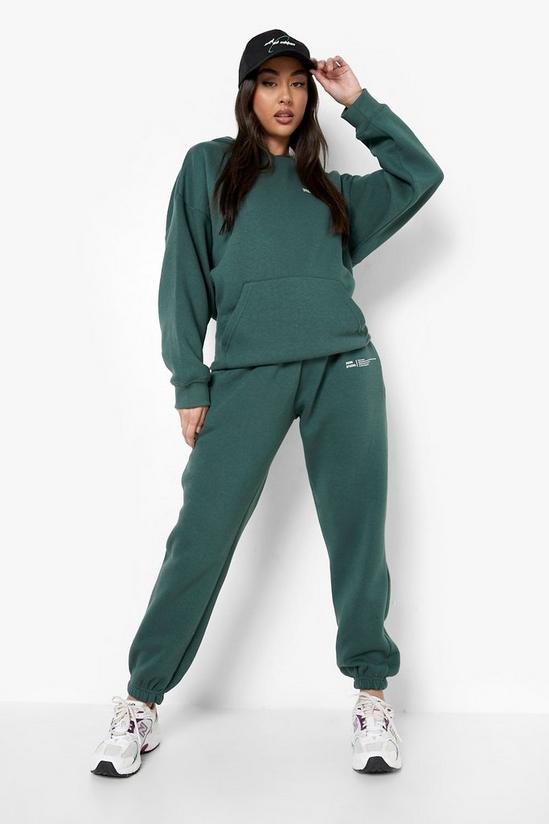 boohoo Official Text Hooded Tracksuit 3