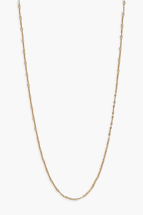 boohoo Simple Round Link Necklace 1