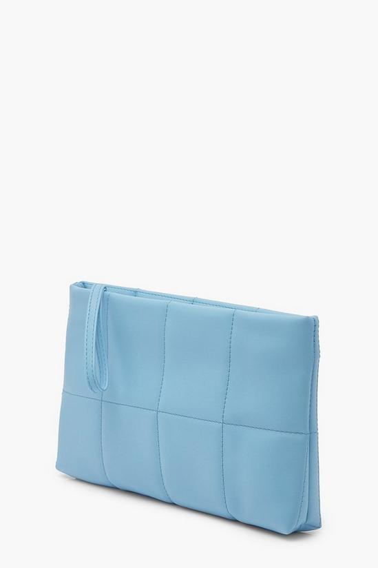 boohoo Quilted Basic Clutch Bag 2