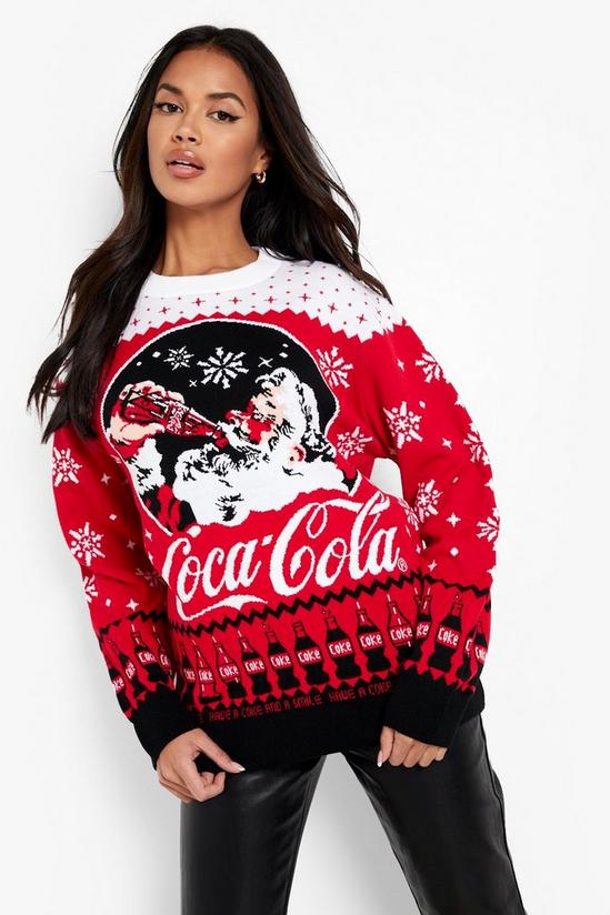 boohoo Coca-cola License Christmas Jumper 1