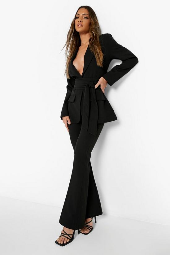 boohoo Tailored Flared Trousers 4