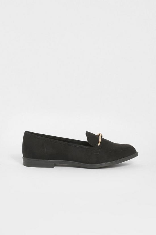 boohoo Knot Bar Detail Immy Loafers 2