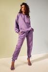 boohoo Dsgn Text Printed Hooded Tracksuit thumbnail 1