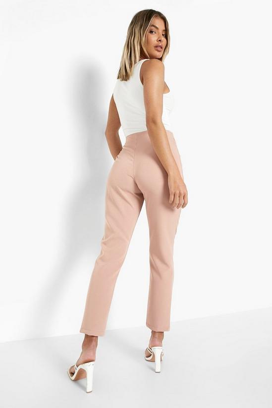 boohoo Split Front Slim Fit Tailored Trousers 2