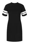 boohoo Stripe Sleeve T-Shirt Dress thumbnail 3