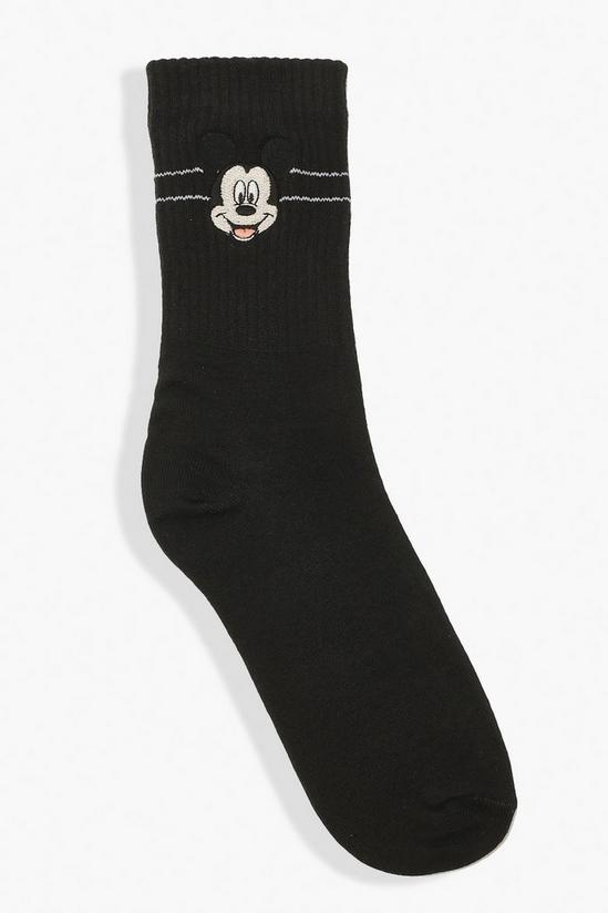 boohoo Disney X Boohoo Mickey Face Socks 2
