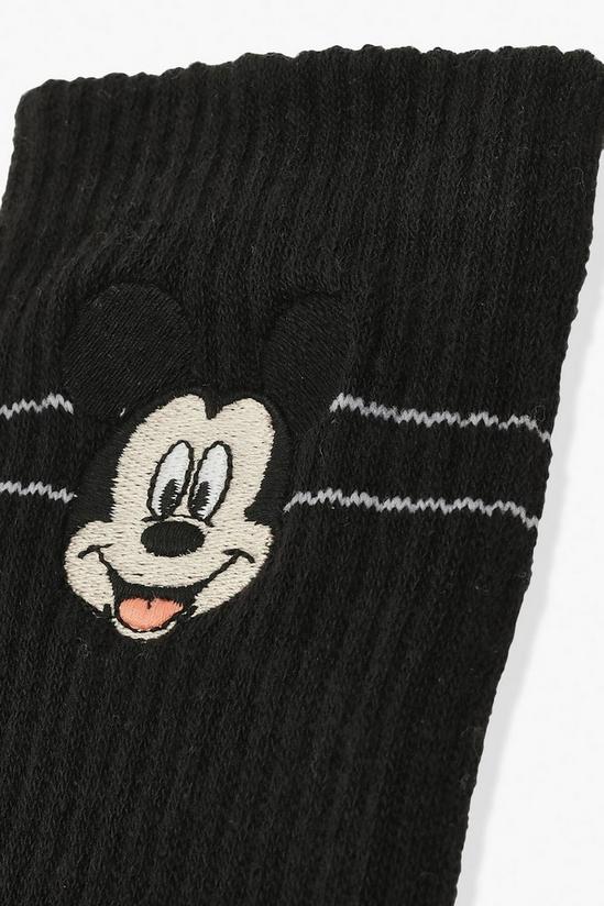 boohoo Disney X Boohoo Mickey Face Socks 3