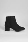 boohoo Wide Fit Low Block Heel Shoe Boots thumbnail 2