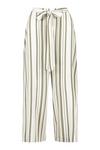 boohoo Striped Linen Tie Front Culottes thumbnail 3