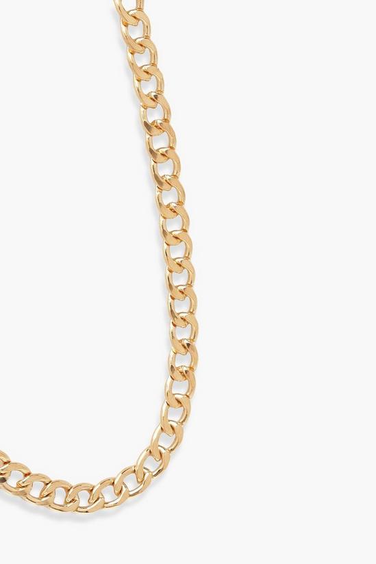 boohoo Simple Curb Chain Layering Necklace 2
