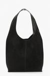 boohoo Suedette Slouch Tote Bag thumbnail 1